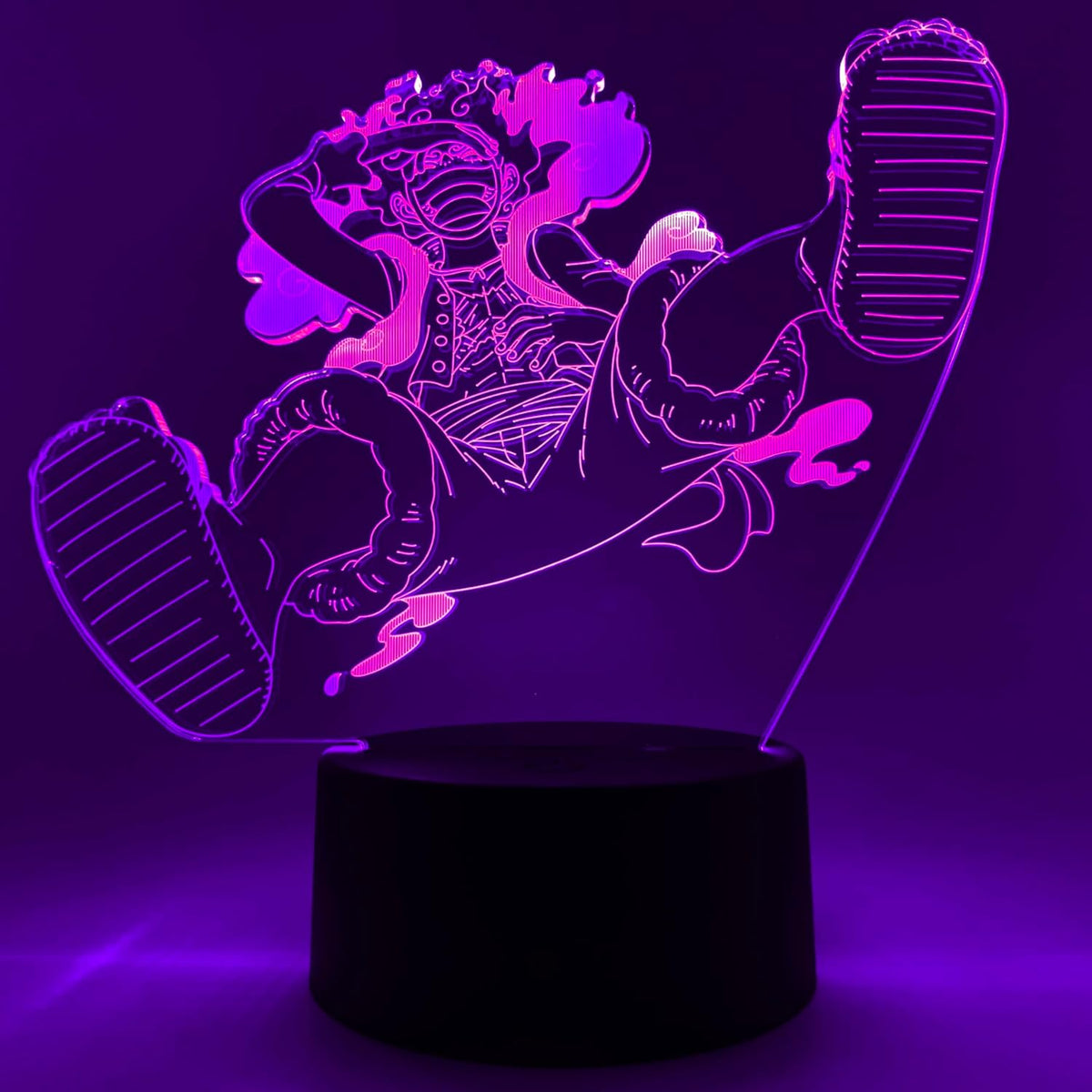 Luffy Gear 5 RGB Anime Night Light
