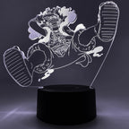 Luffy Gear 5 RGB Anime Night Light