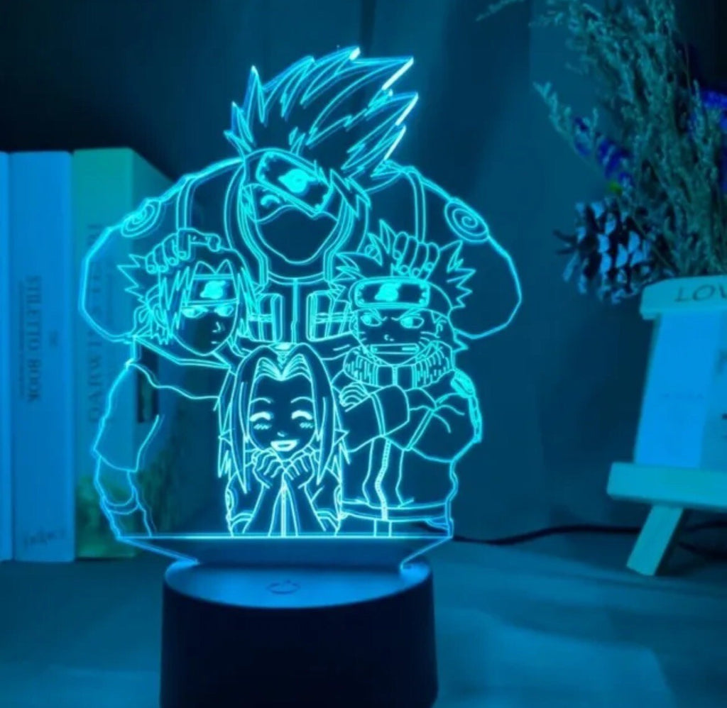 Naruto Acrylic 3D LED Night Light