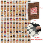 Set of 100 Anime One Piece Wanted Poster Postcards Luffy Zoro Sanji Nami Usopp