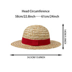 One Piece Officially Licensed Straw Hat Luffy Collectible Gift for Adults Anime Home Decor Cosplay Accessory 1PC