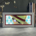 Luffy Anime Paper-Cut LED Light Box