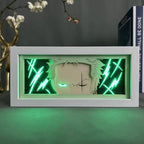 Luffy Anime Paper-Cut LED Light Box