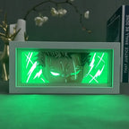 Luffy Anime Paper-Cut LED Light Box