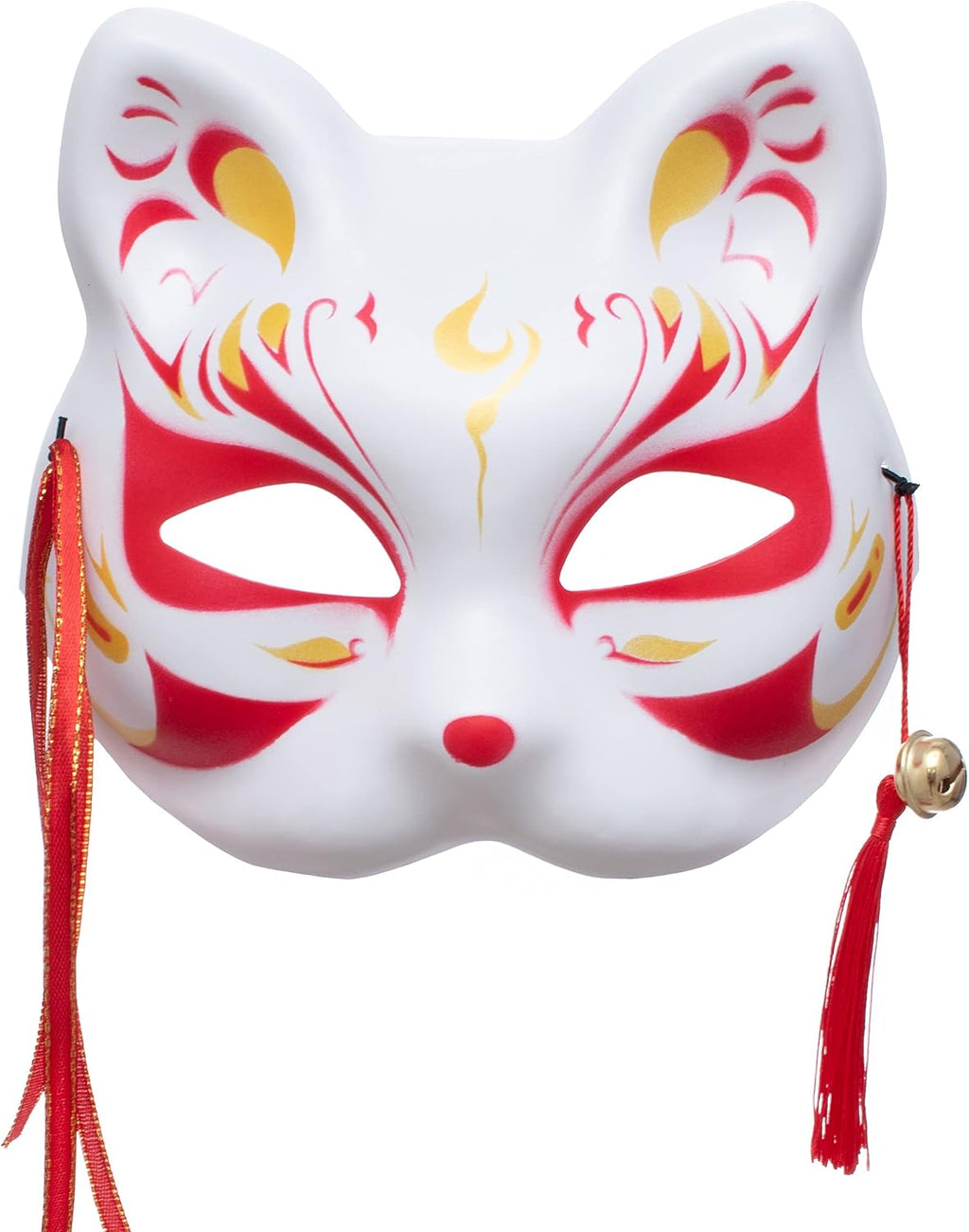 3Pcs Japanese Kitsune Inu Boku Fox Cat Cute Cosplay Half Mask Masquerade Christmas