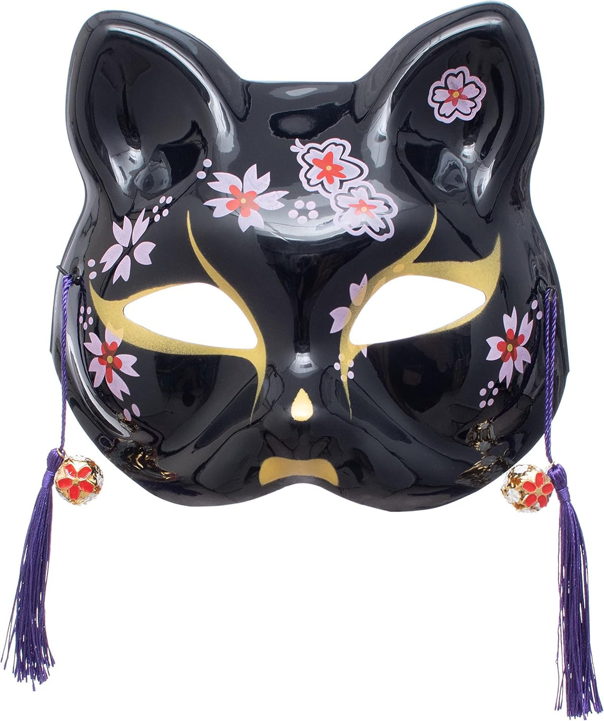 3Pcs Japanese Kitsune Inu Boku Fox Cat Cute Cosplay Half Mask Masquerade Christmas