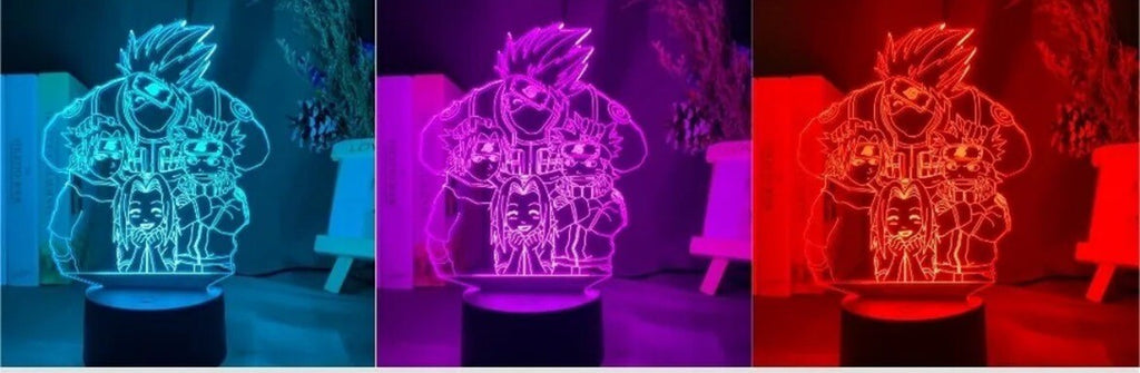 Naruto Acrylic 3D LED Night Light